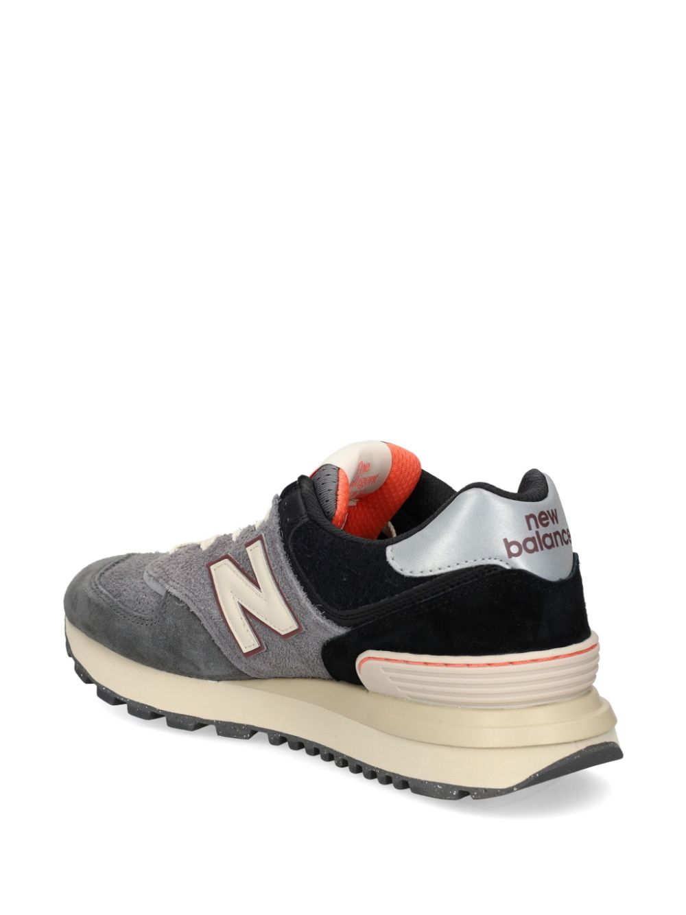 KICKWHO New Balance 574 panelled lace-up sneakers 