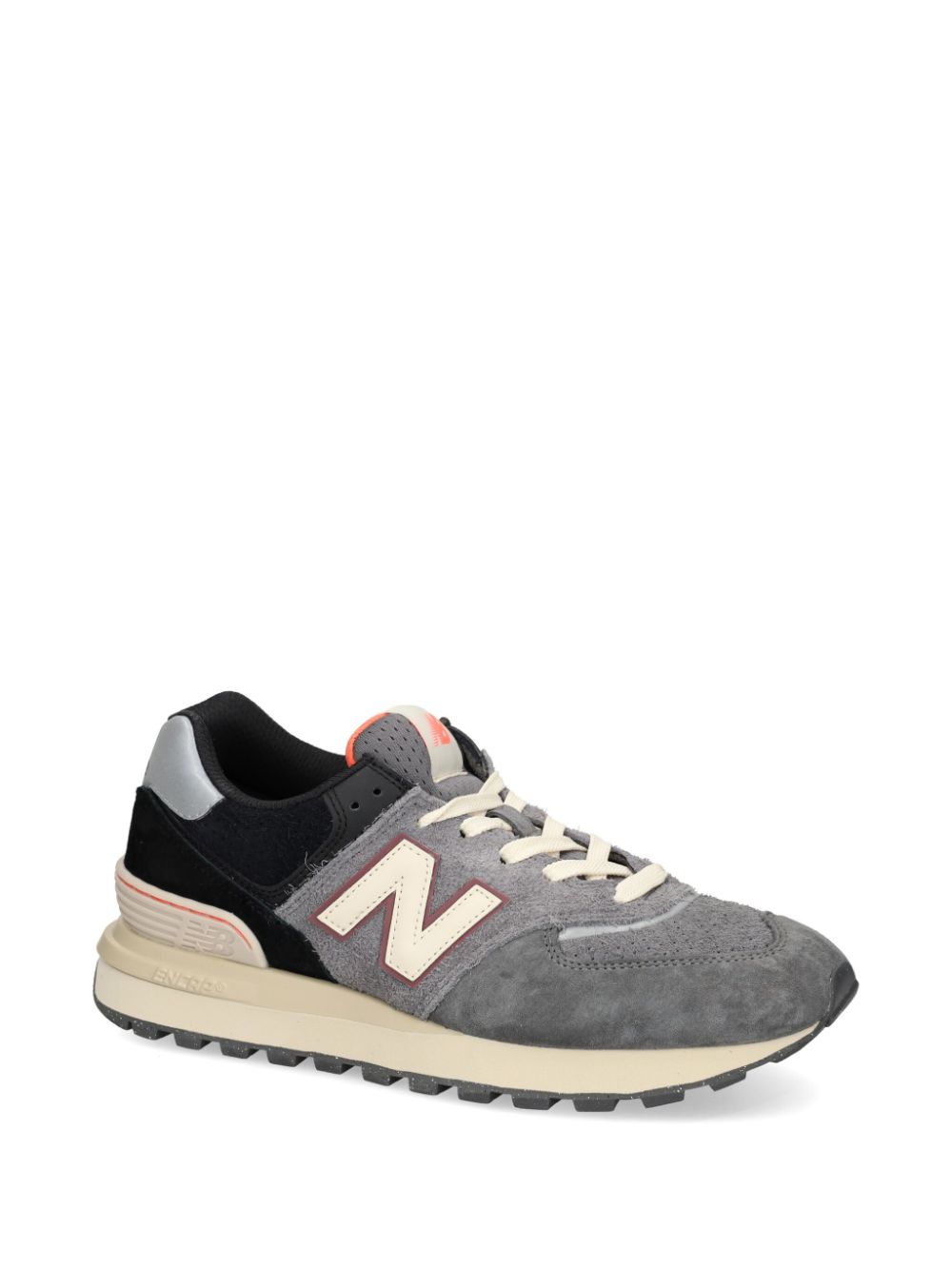 KICKWHO New Balance 574 panelled lace-up sneakers 