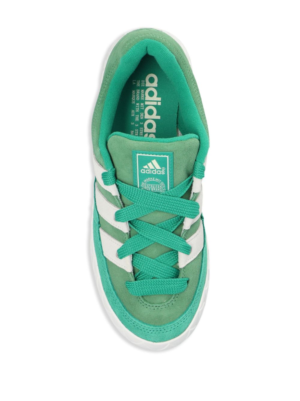 TB adidas Adimatic leather lace-up sneakers 