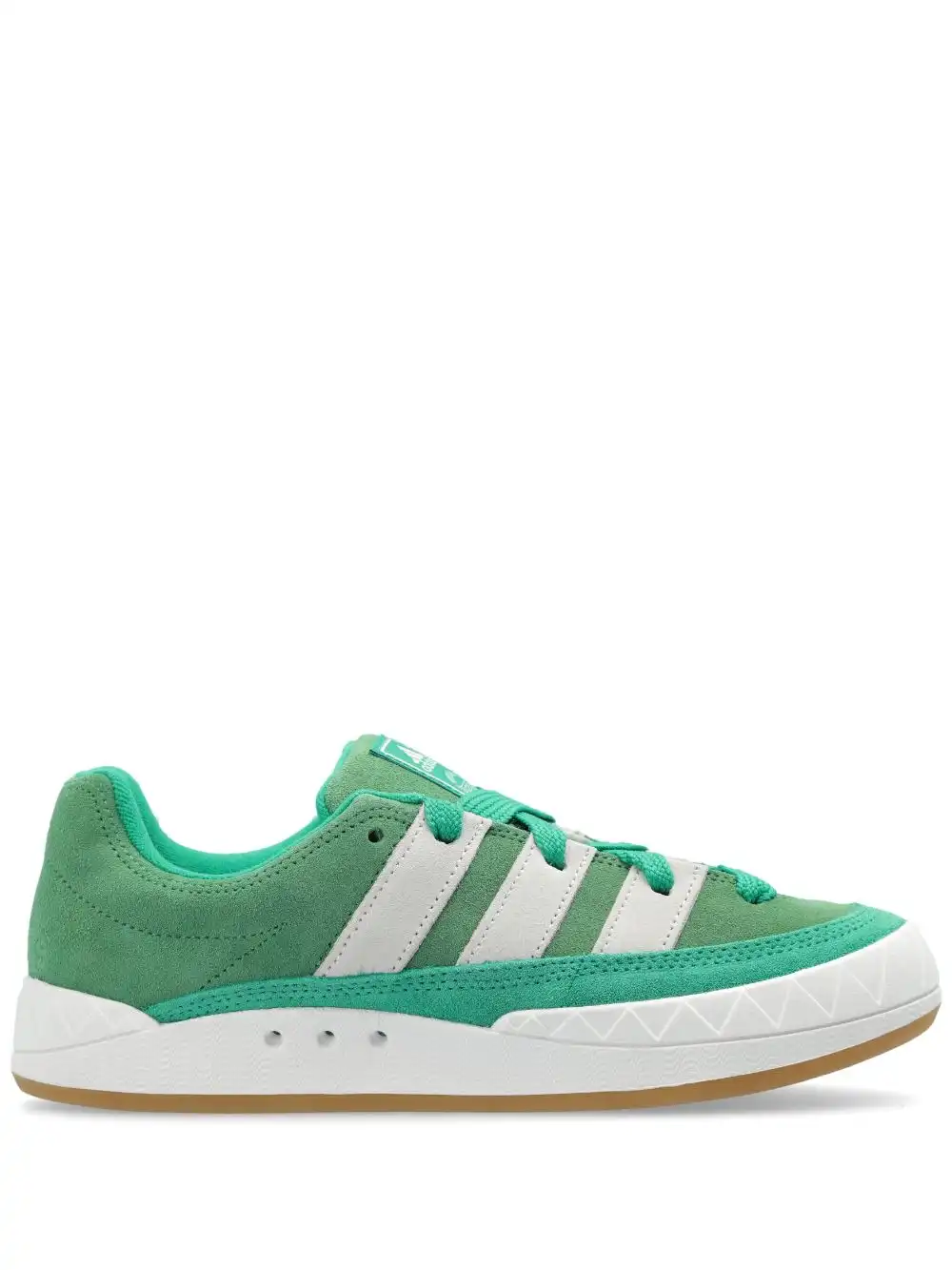 Cheap adidas Adimatic leather lace-up  