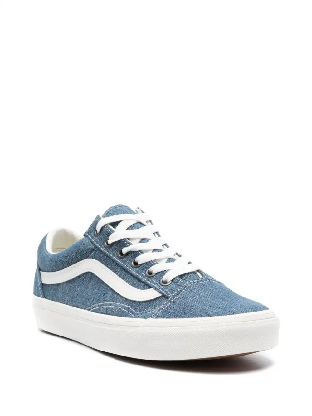 Cheap LY Vans Old Skool denim sneakers  