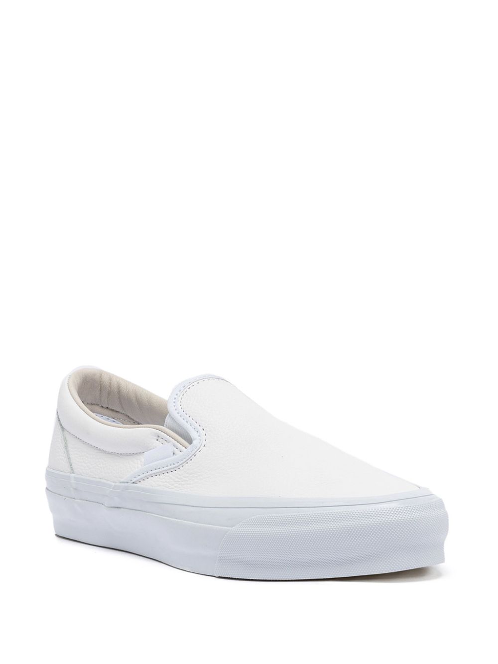 KICKWHO Vans leather classic slip-on sneakers 