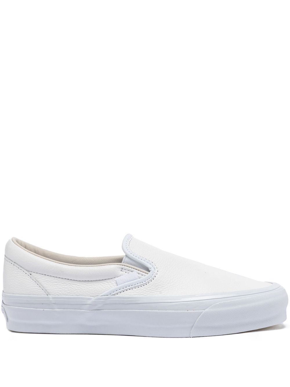 KICKWHO Vans leather classic slip-on sneakers 