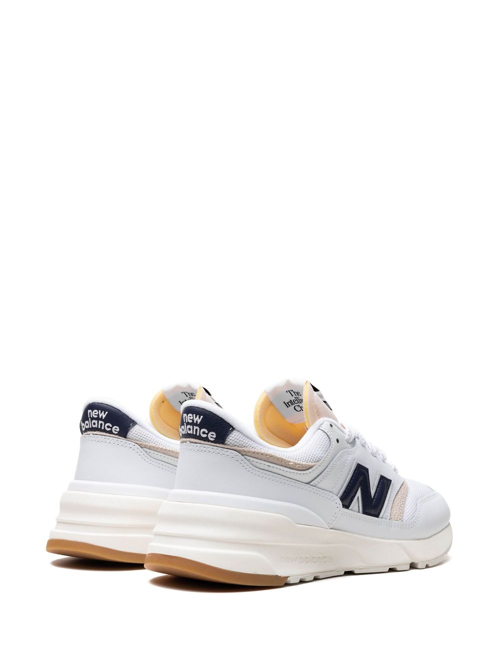 KICKWHO New Balance 997 "White Navy" sneakers  