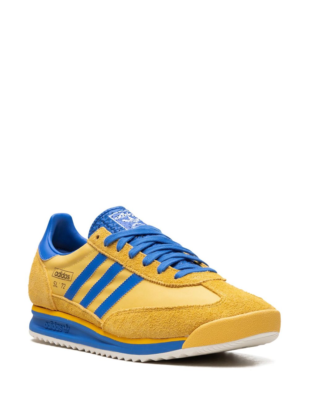 TB adidas SL 72 RS "Utility Yellow Blue Royal Core White" sneakers 