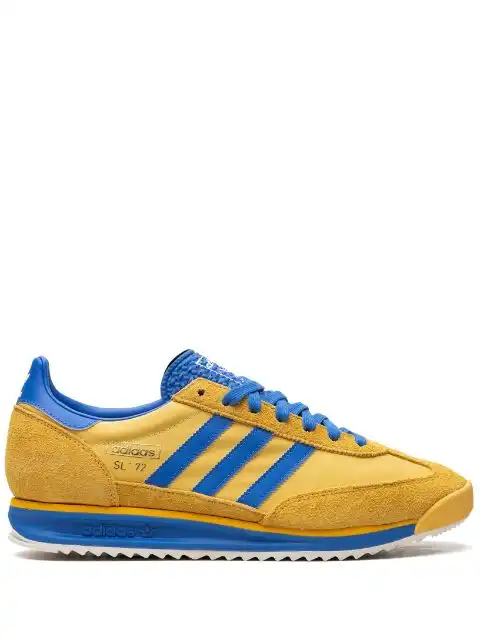 adidas SL 72 RS "Utility Yellow Blue Royal Core White"  