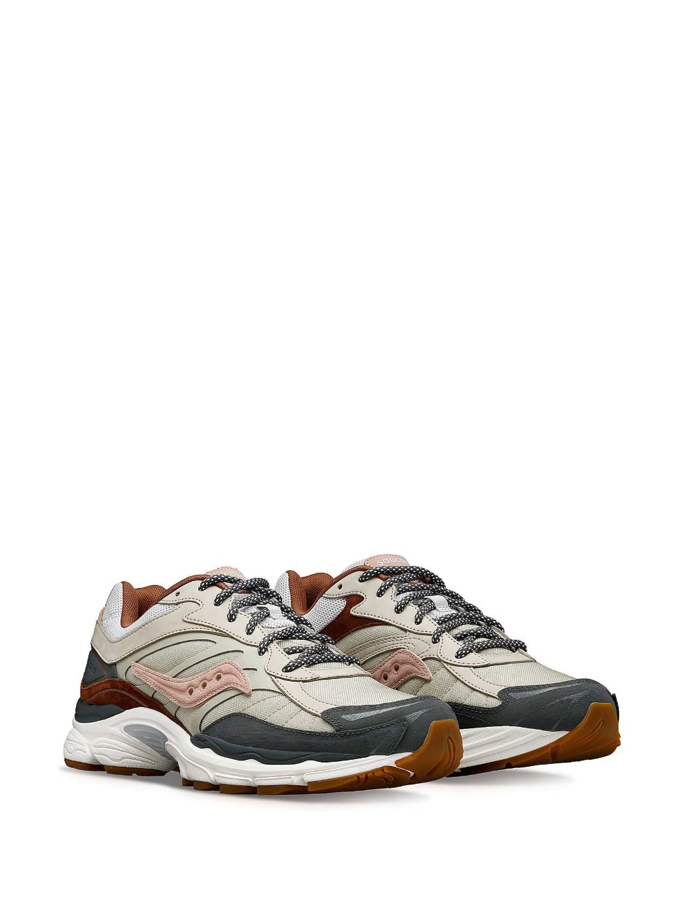 TB Saucony OG ProGrid Omni 9 "Tan Grey Brown" sneakers 