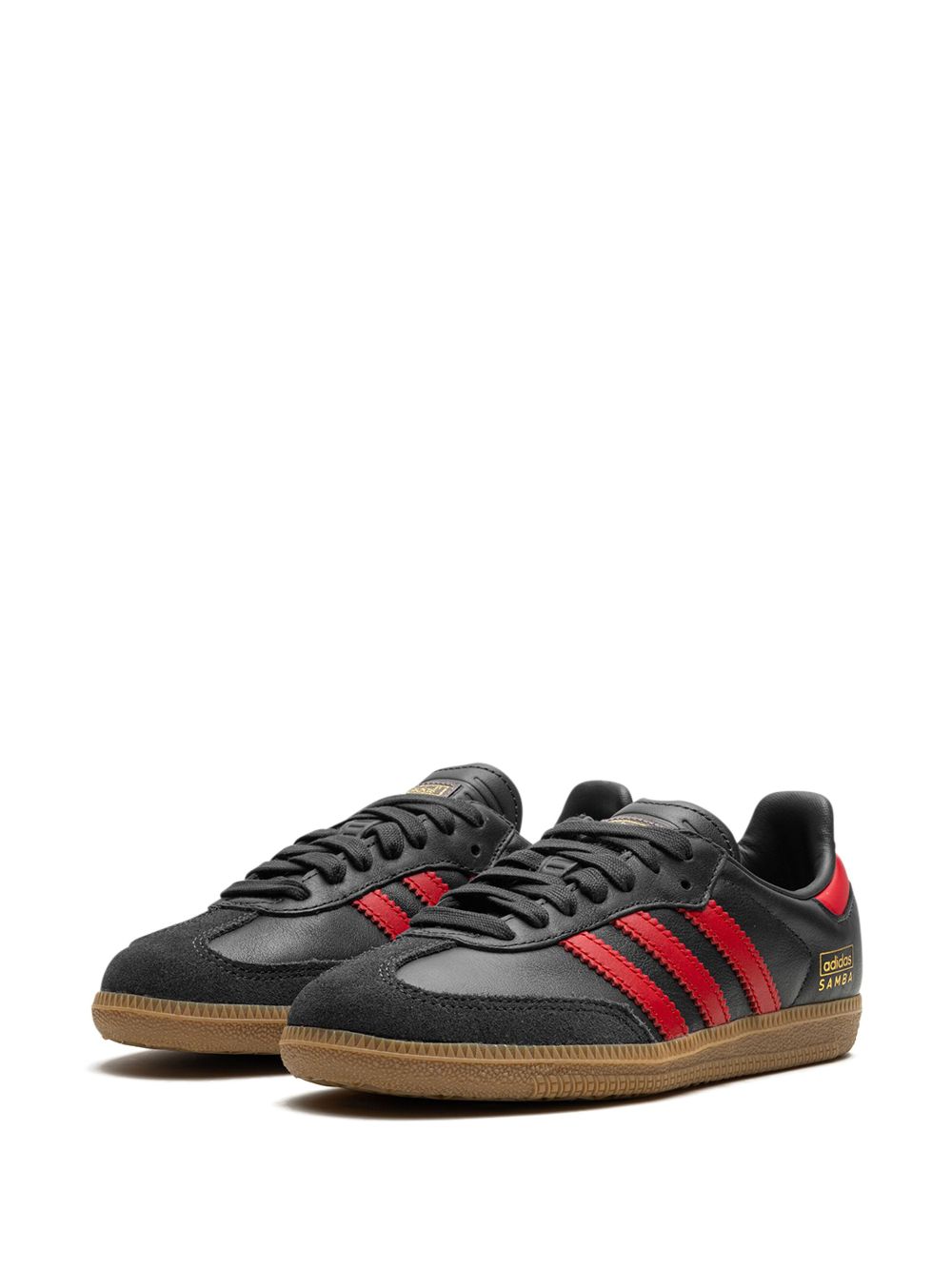 TB adidas Samba OG "Carbon Better Scarlet" sneakers 