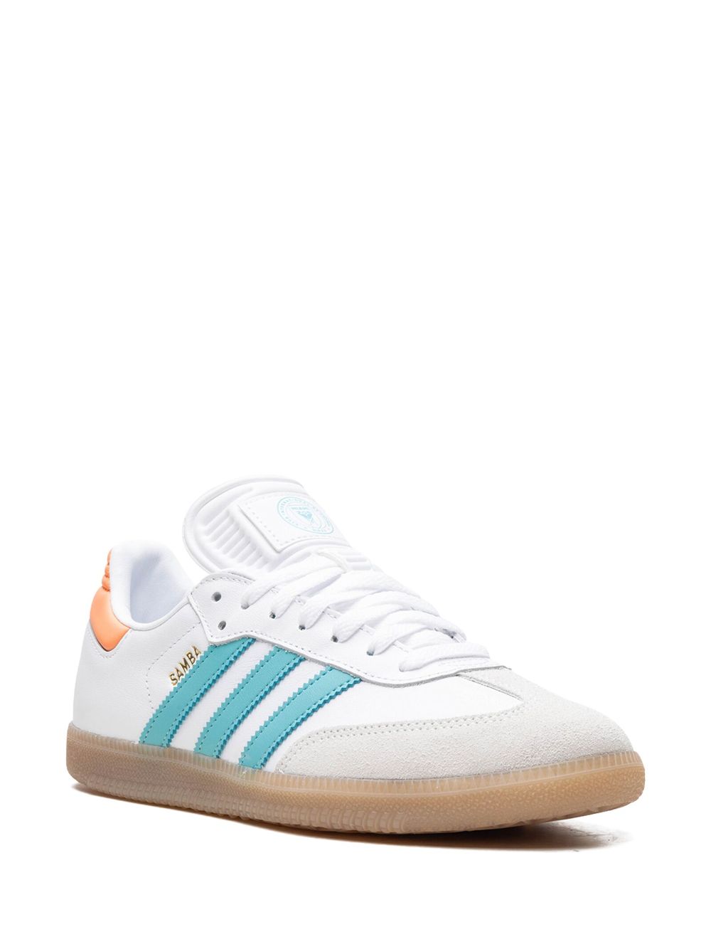 KICKWHO adidas x Inter Miami Samba "Easy Mint Pink" sneakers 