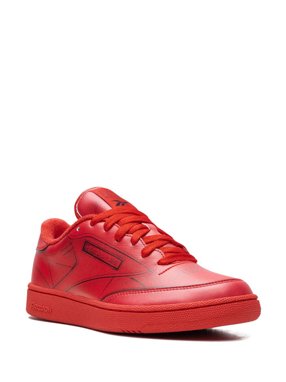 TB Reebok x Maison Margiela Club C "Vector Red" sneakers 