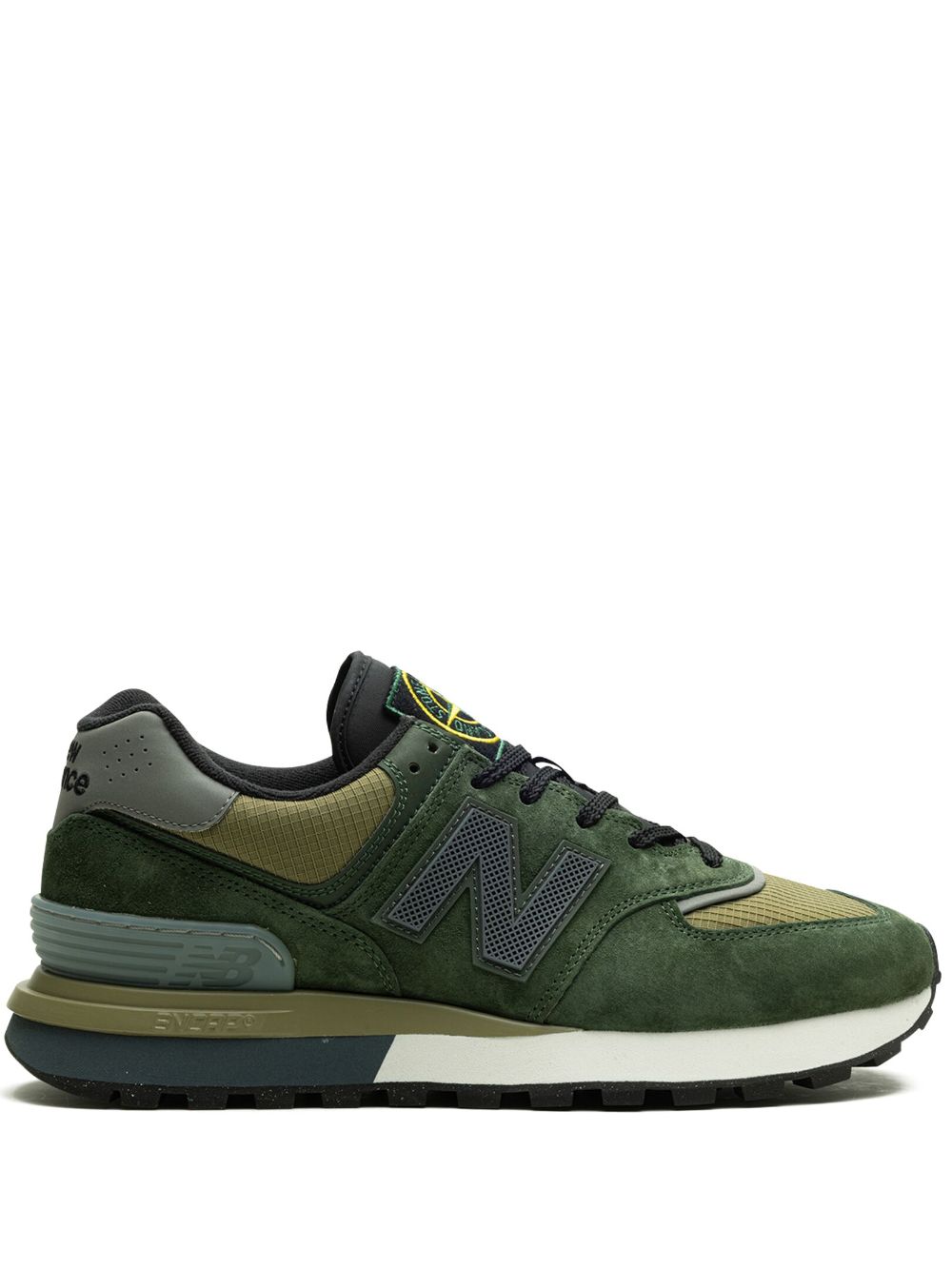 KICKWHO New Balance x Stone Island 574 Legacy "Dark Green" sneakers 