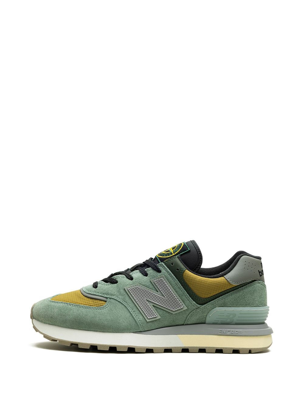 TB New Balance x Stone Island 574 Legacy "Light Green" sneakers 