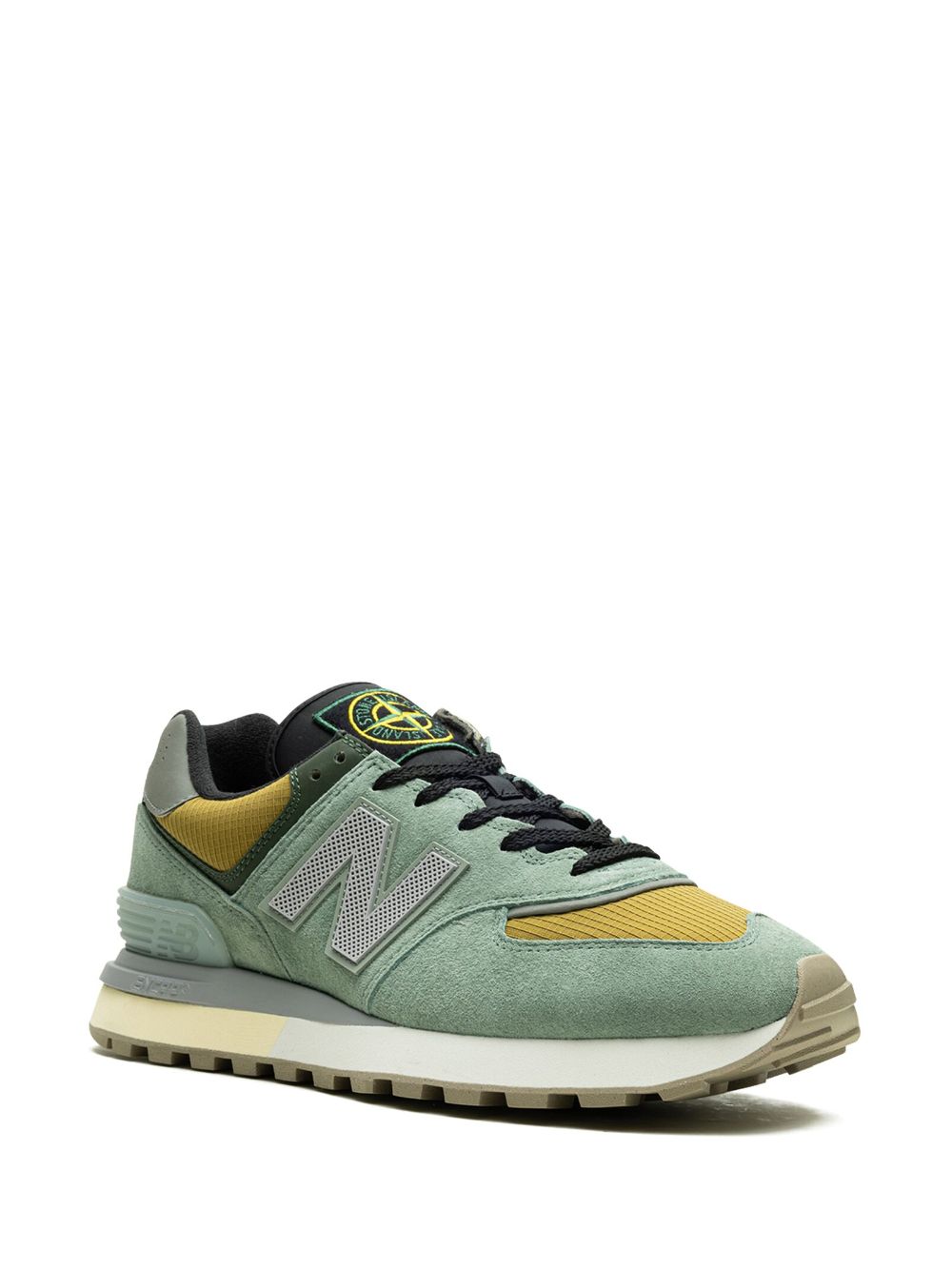 TB New Balance x Stone Island 574 Legacy "Light Green" sneakers 