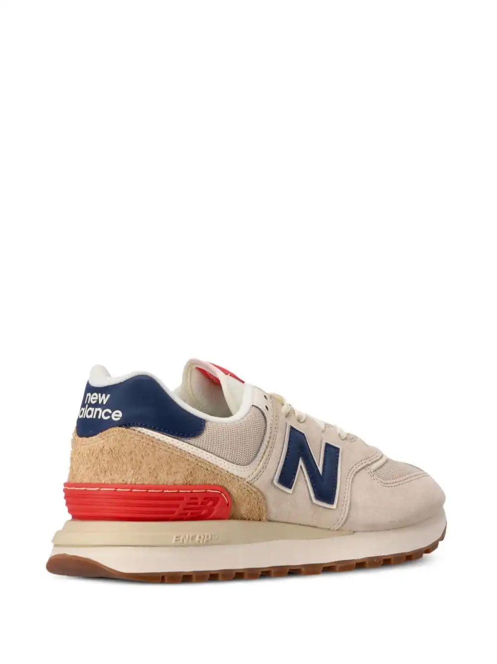 Rep Husky New Balance 574 Legacy panelled lace-up sneakers 