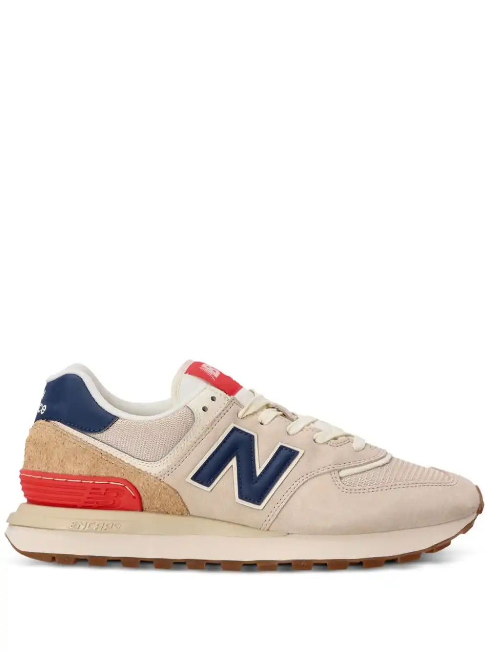 Rep Husky New Balance 574 Legacy panelled lace-up sneakers 