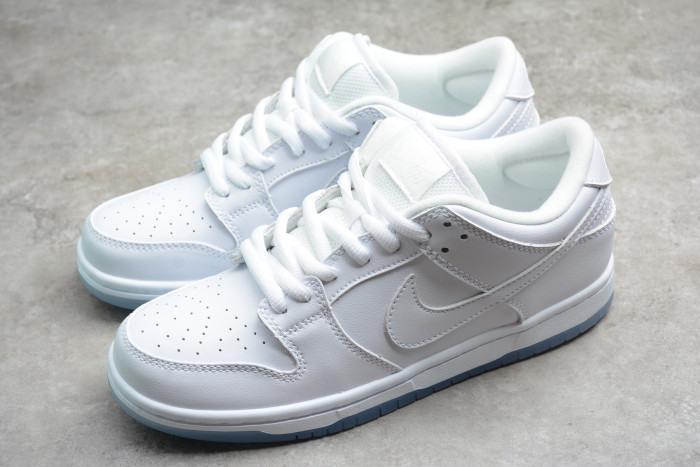 TB Nike Dunk SB Low White Ice 304292-100