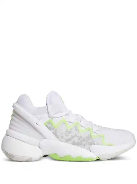 Husky adidas D.O.N. Issue #2 "White Green" sneakers 