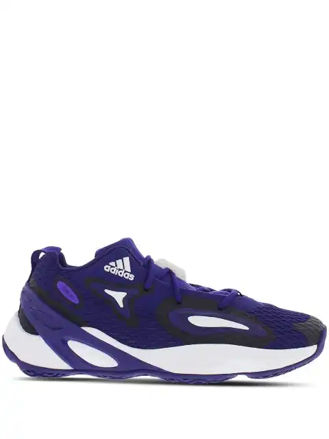 Husky adidas Exhibit A "Purple White" sneakers 