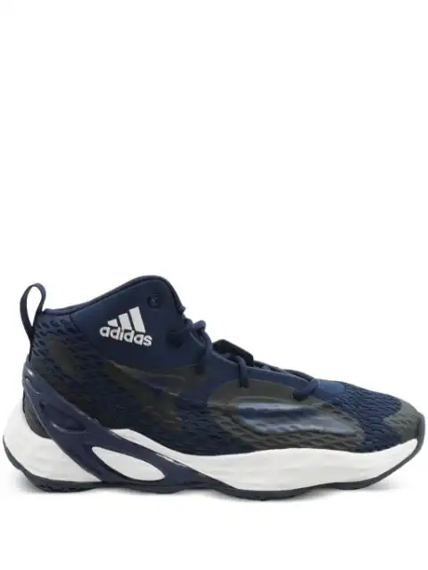 Husky adidas Exhibit A Mid "Blue" sneakers 