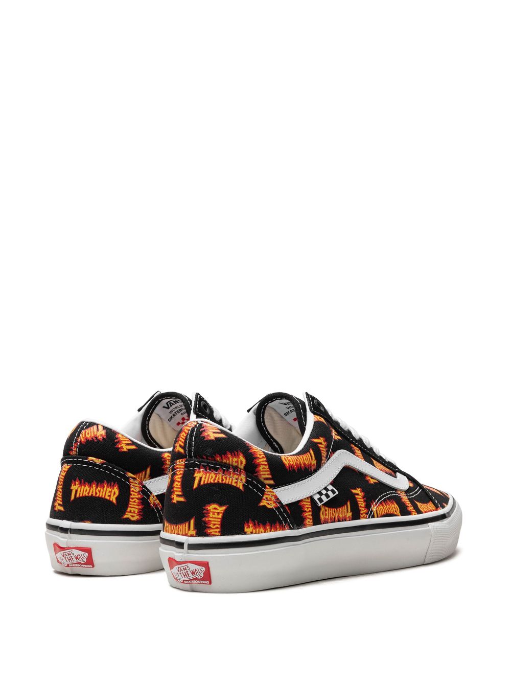 TB Vans x Thrasher Old Skool "Thrasher All Over Flame Logo" sneakers 