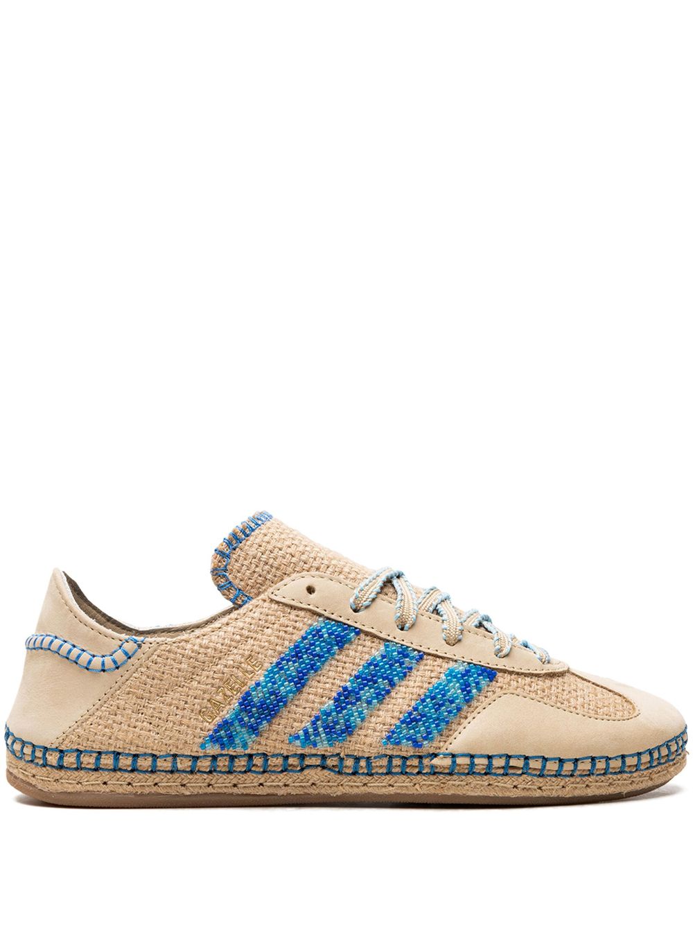 TB adidas x CLOT Gazelle "Linen Khaki Light Blue" sneakers 