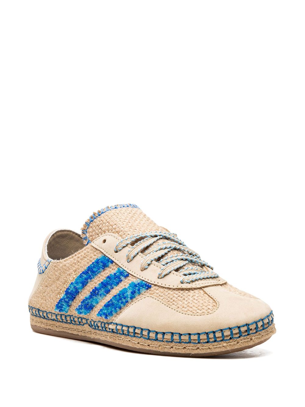 TB adidas x CLOT Gazelle "Linen Khaki Light Blue" sneakers 