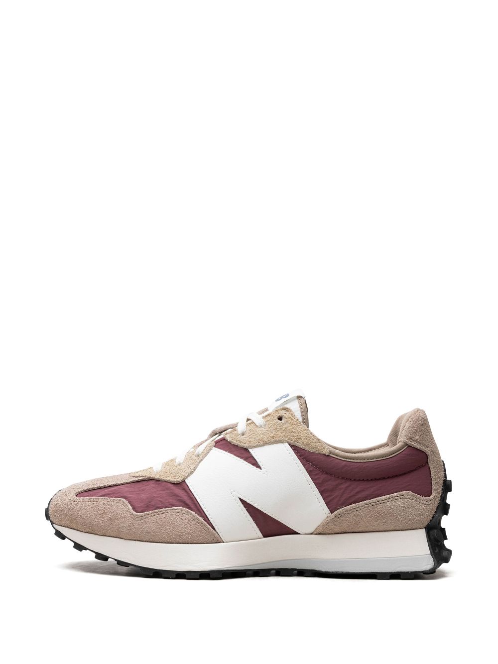 KICKWHO New Balance 327 "Driftwood Washed Burgundy" sneakers 