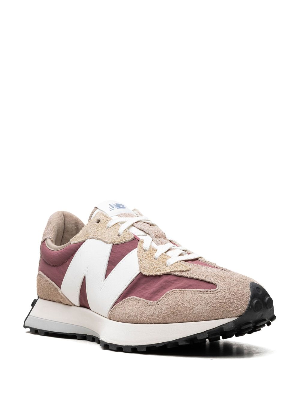 KICKWHO New Balance 327 "Driftwood Washed Burgundy" sneakers 