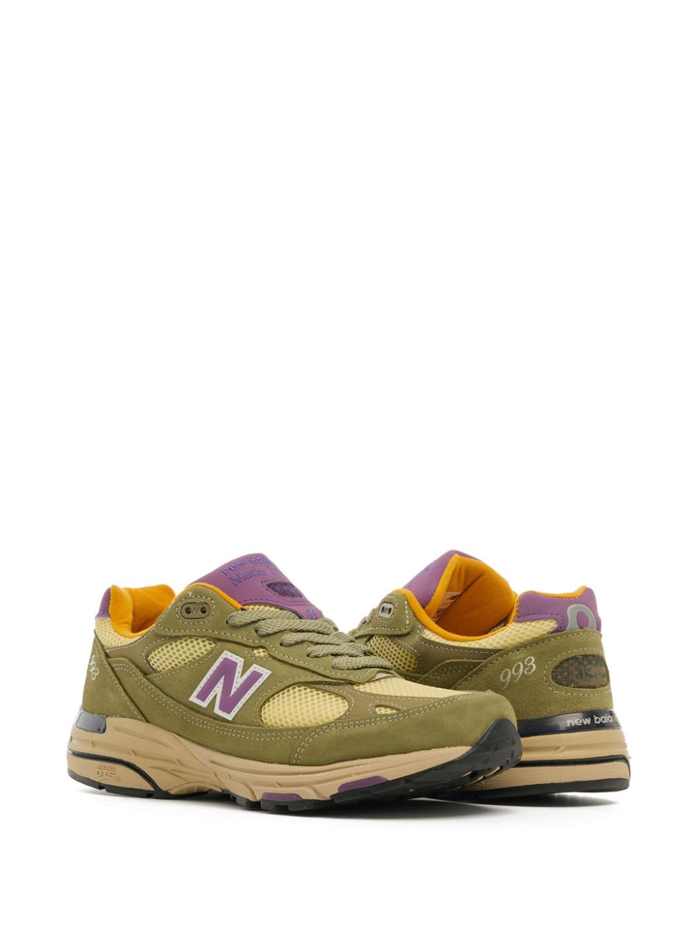 KICKWHO New Balance 993 "Made in USA - Olive Leaf   Maize" 