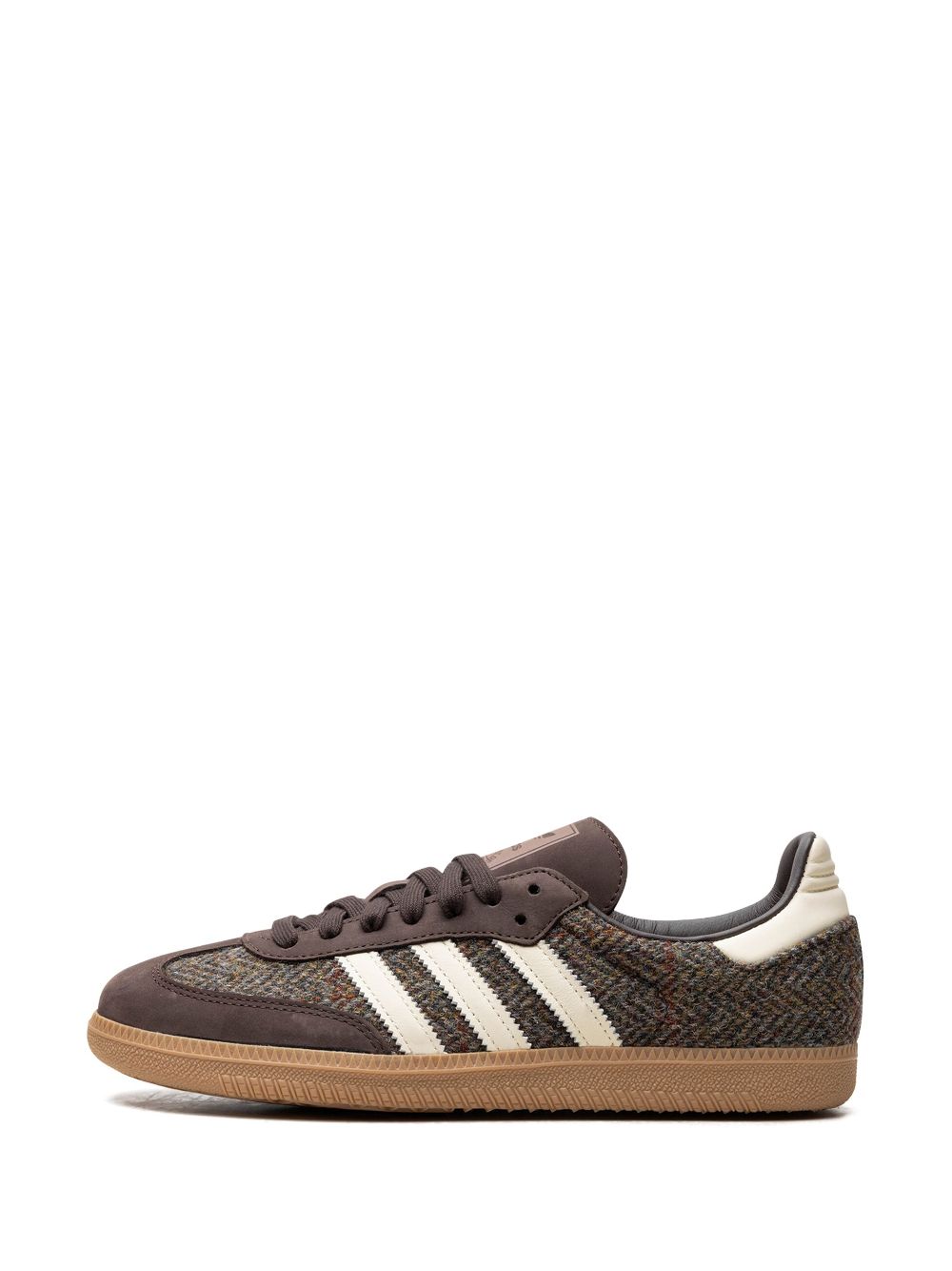 TB adidas Samba OG Tweed Pack "Dark Brown Cream White Gum" sneakers 