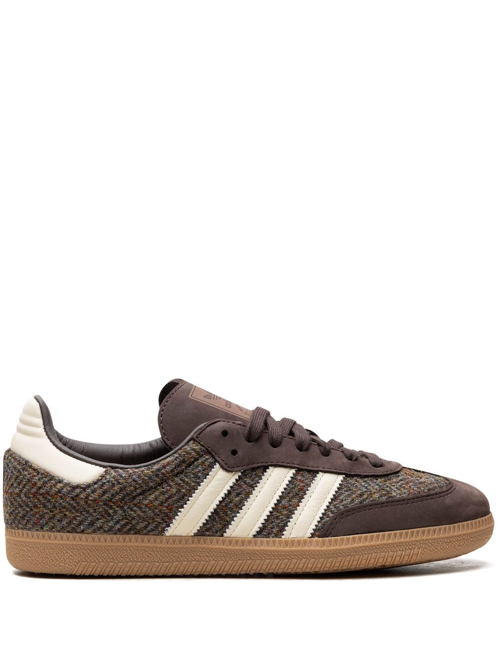 TB adidas Samba OG Tweed Pack "Dark Brown Cream White Gum" sneakers 