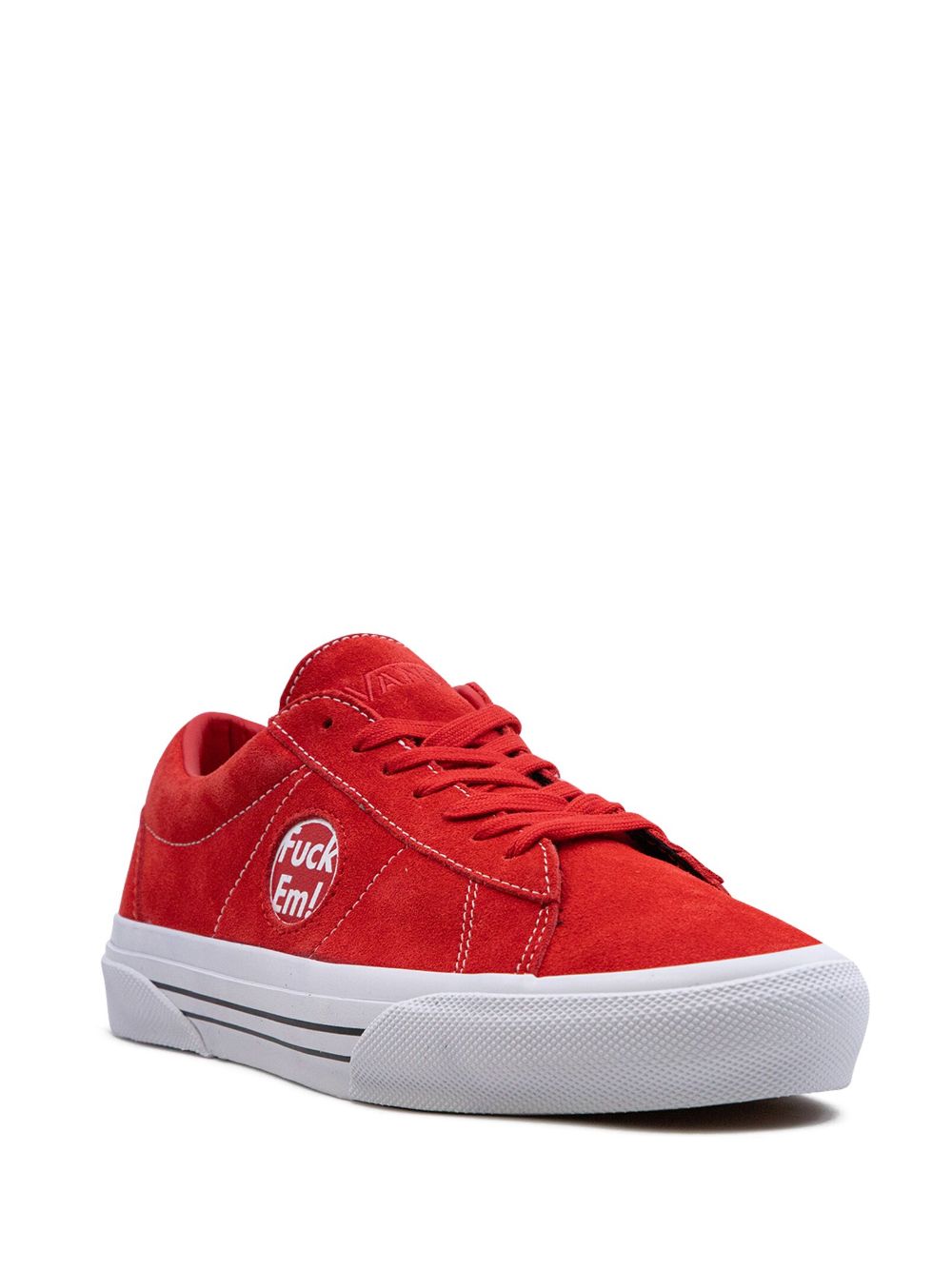 TB Vans x Supreme Skate Sid "F*ck 'Em Pack - Red" sneakers  