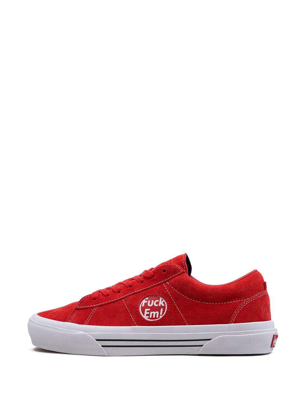 TB Vans x Supreme Skate Sid "F*ck 'Em Pack - Red" sneakers  