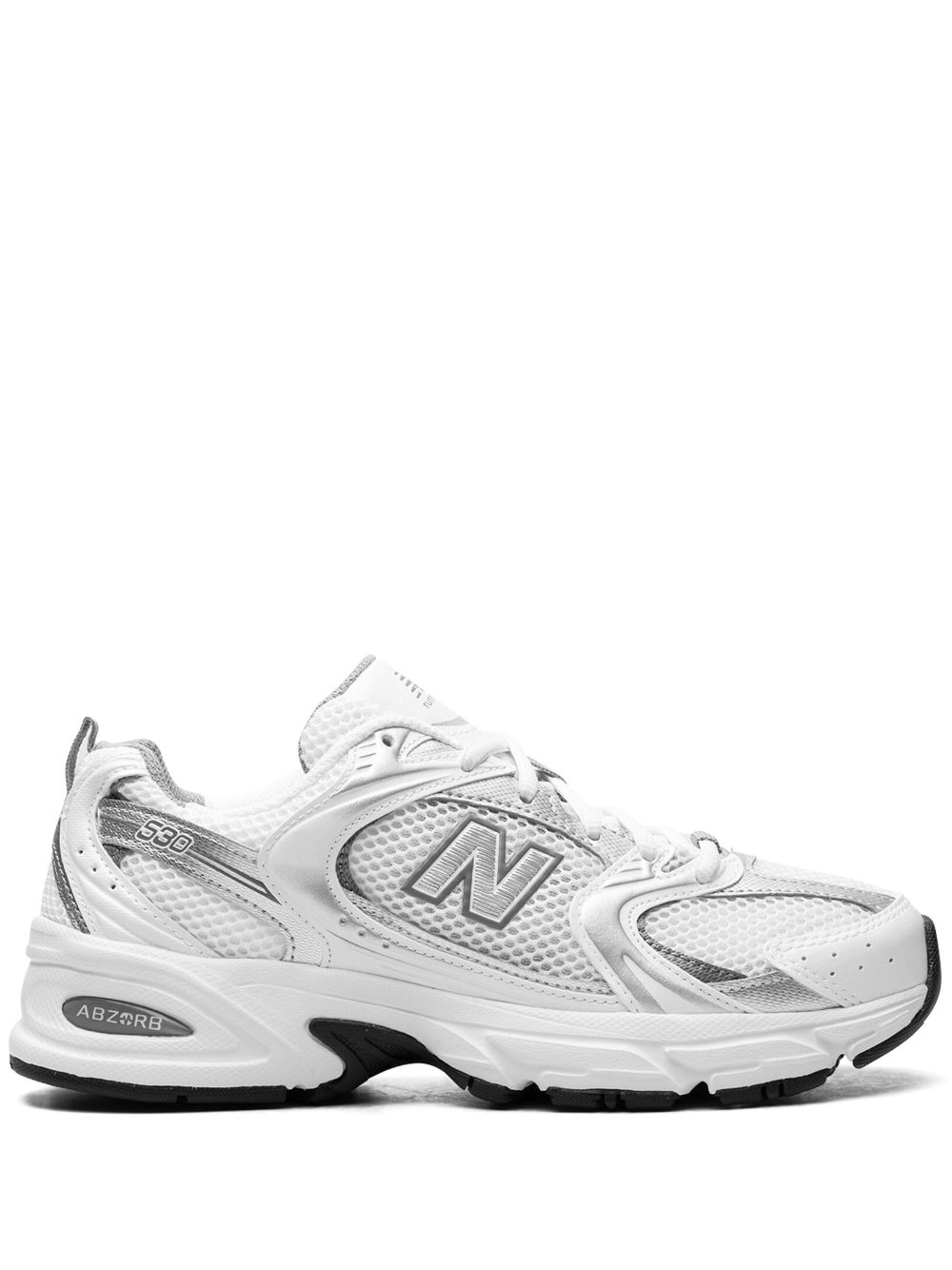 KICKWHO New Balance 530 "White Silver Metallic" sneakers 