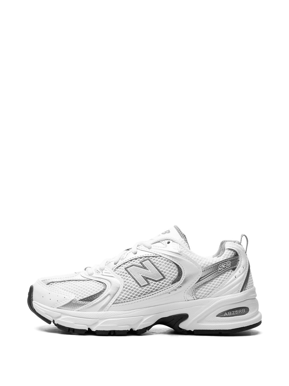 KICKWHO New Balance 530 "White Silver Metallic" sneakers 