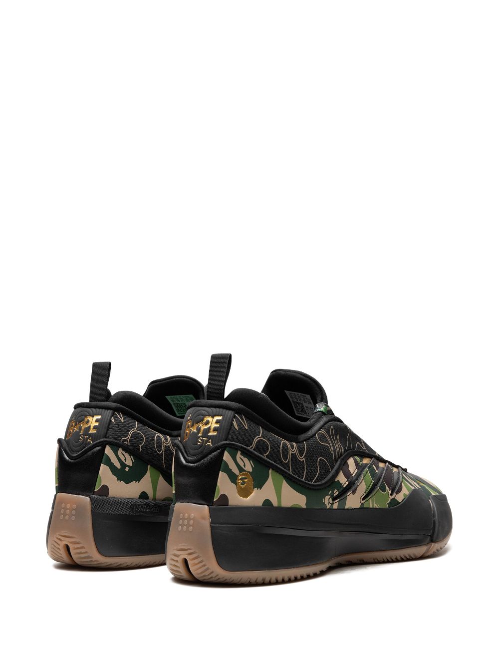 KICKWHO adidas x Bape Dame 9 "Camo" sneakers 