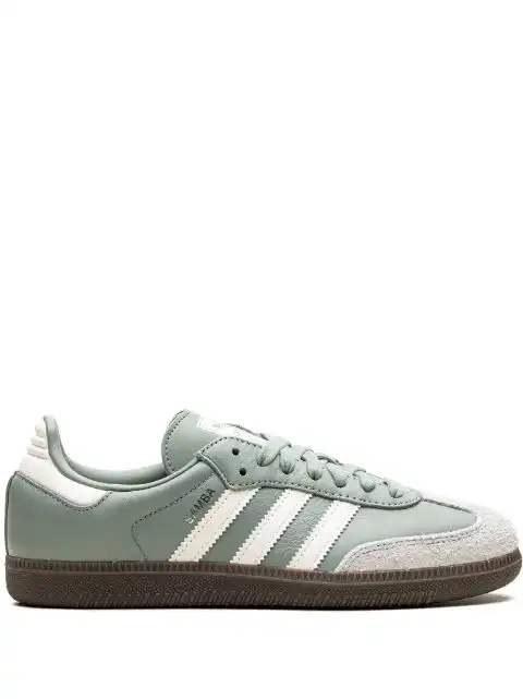 adidas Samba OG "Silver Green Chalk White" sneakers 