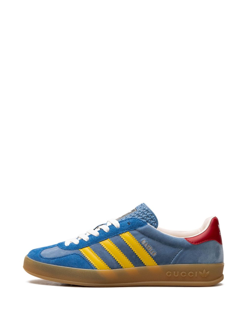 TB adidas x Gucci Gazelle "Light Blue Suede" sneakers 