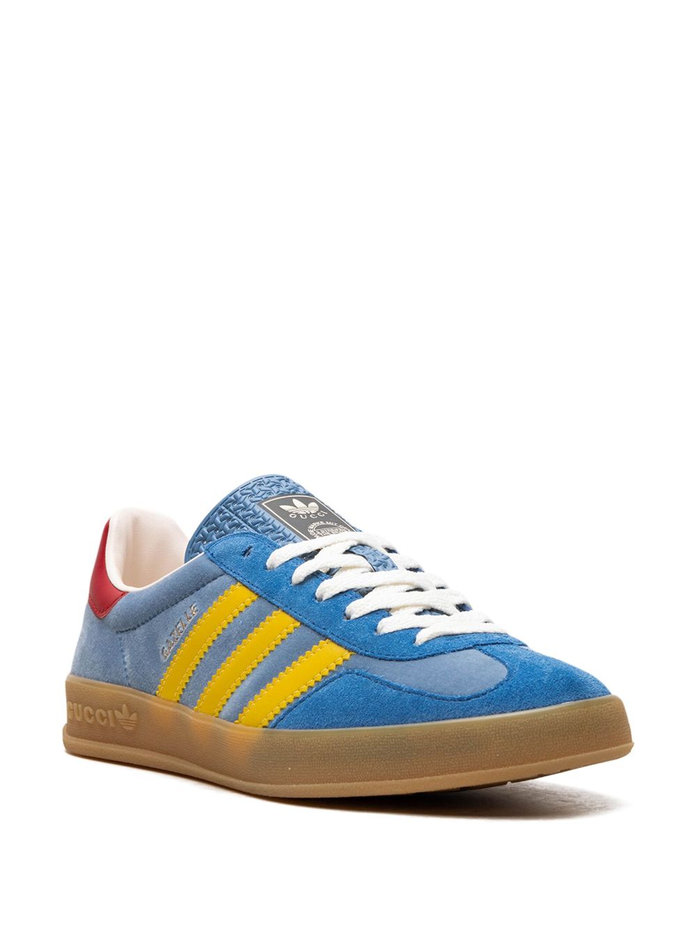 TB adidas x Gucci Gazelle "Light Blue Suede" sneakers 