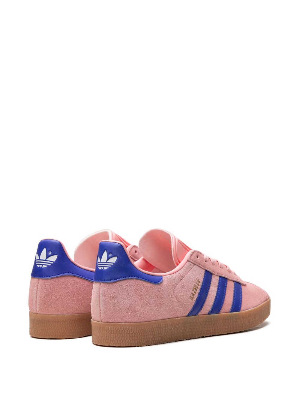 KICKWHO adidas Gazelle "Semi Pink Spark Lucid Blue" sneakers 