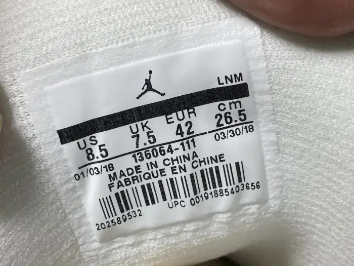 Rep LY Air Jordan 3 Retro Triple White 136064-111