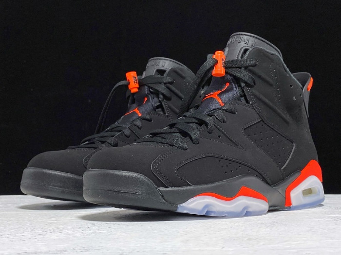 TB Air Jordan 6 Retro Black Infrared OG 384664-060