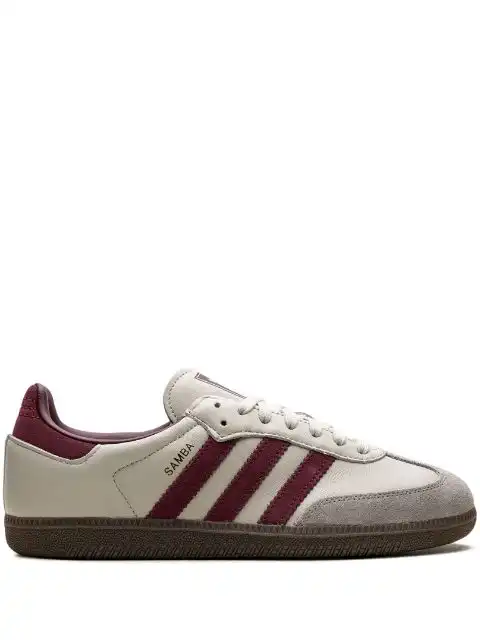 adidas Samba OG "Putty Grey Maroon"  