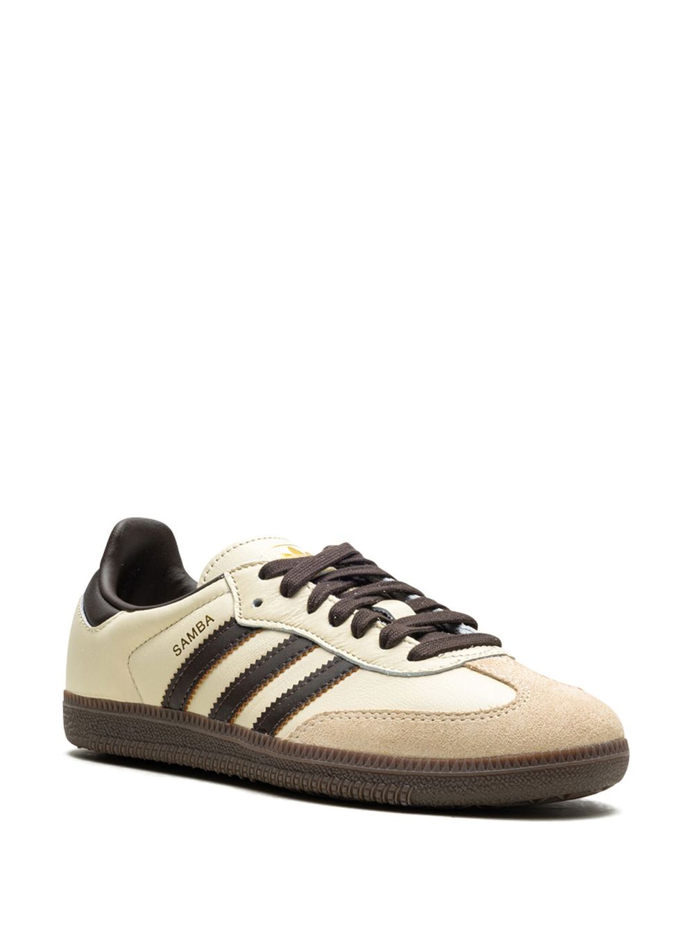 TB adidas Samba OG "Cream White Dark Brown" sneakers 