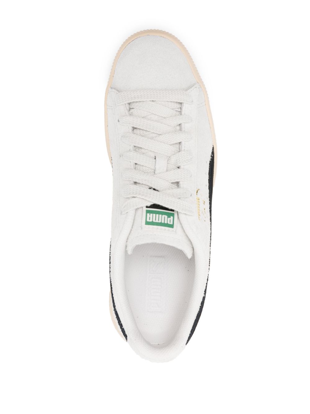 TB PUMA CLYDE HAIRY SUEDE "White" 