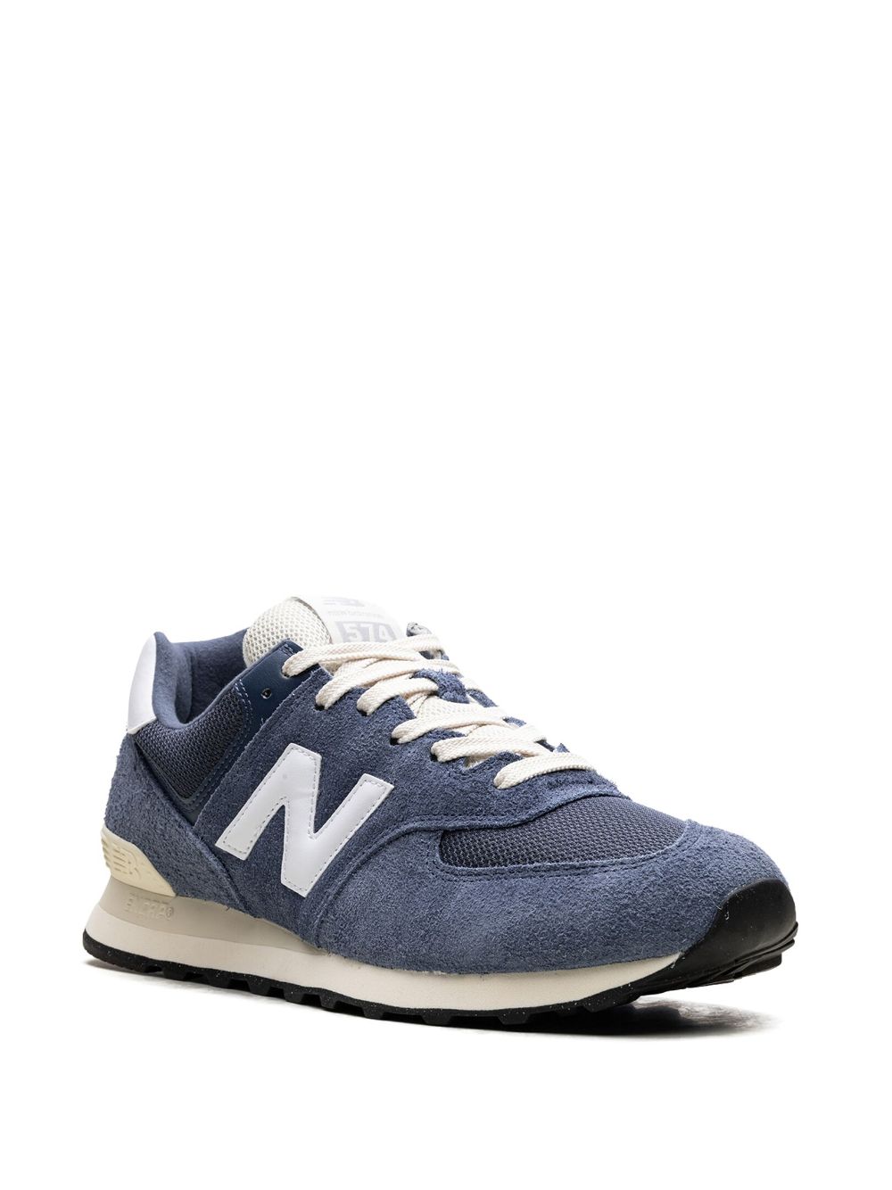 TB New Balance 574 "Vintage Indigo White Angora" sneakers 