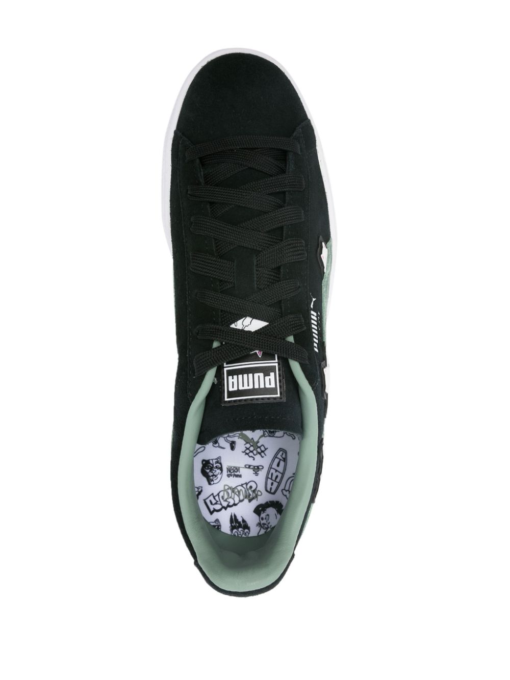 TB PUMA SUEDE BLACK RIPNDIP "Black" 