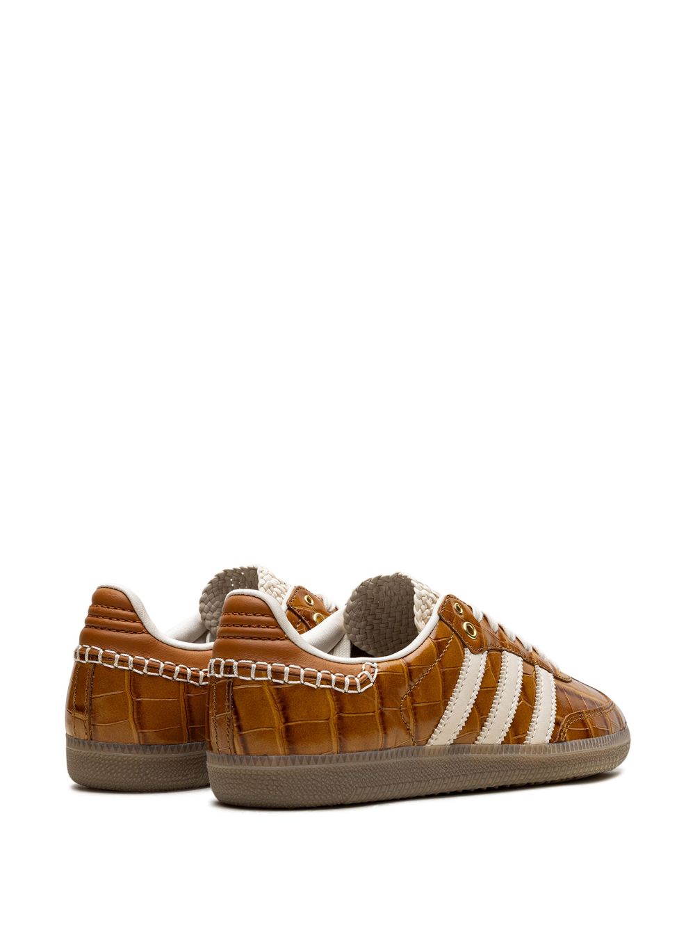 TB adidas x Wales Bonner Samba OG "Brown Croc" sneakers 