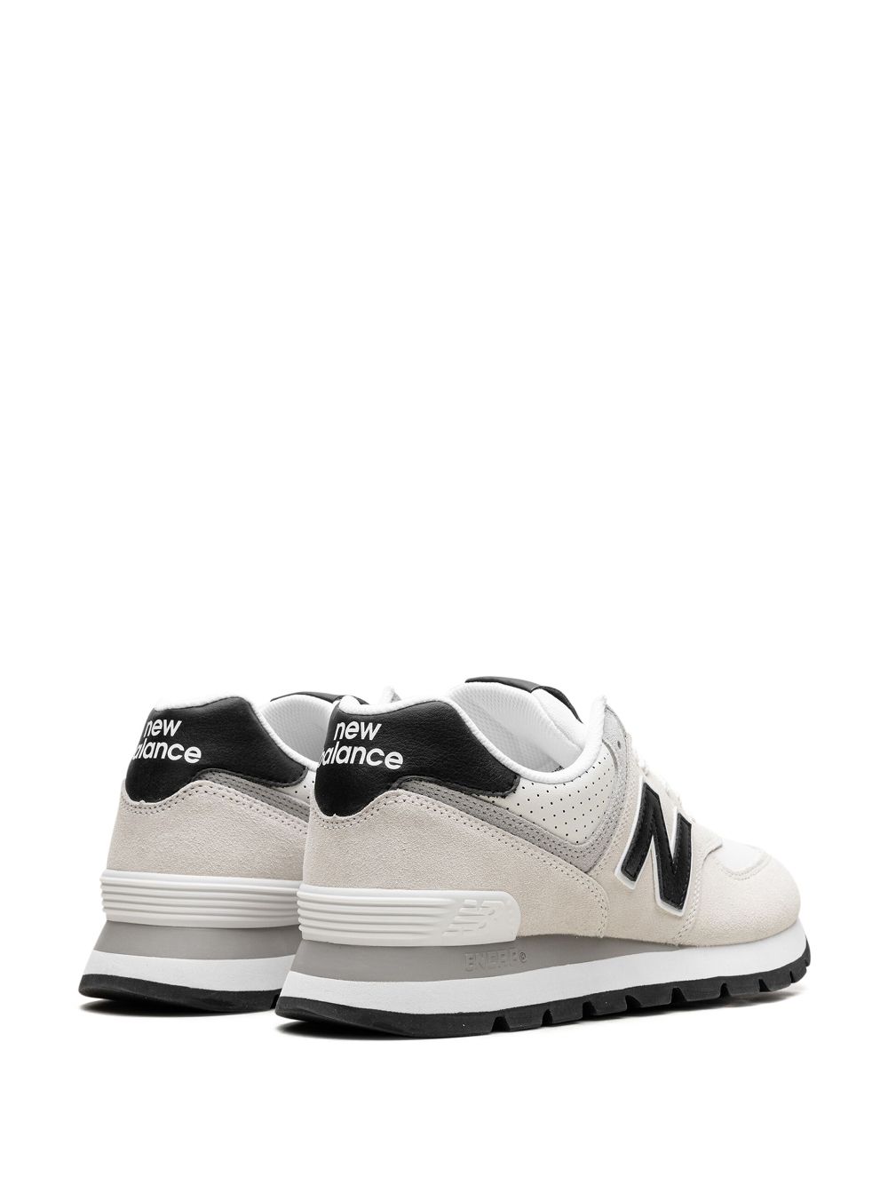 KICKWHO New Balance 574 Rugged "White Black" sneakers 