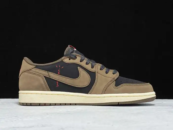 Kick Theory Travis Scott x Air Jordan 1 Low OG SP Dark Mocha CQ4277-001